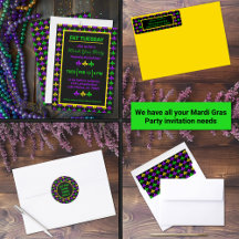 Mardi Gras Fleur de Lis Pattern Collection