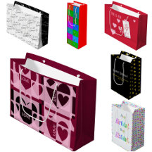 Personalized Elegant Modern All-Occasion Gift Bags