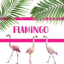 Whimsical Flamingo