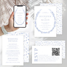 Light blue wildflower whreath rustic wedding