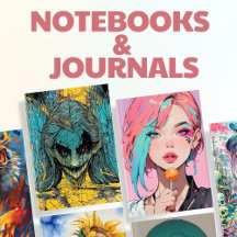 Stationery: Notebooks, Journals, Planners, Sticker