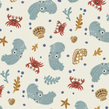 Cute Personalized Ocean Animal Birthday Collection