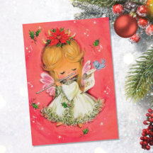 Cute Vintage Christmas Angels Collection