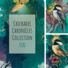 Chickadee Chronicles - Teal
