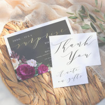 Burgundy & Gold Surprise Birthday Party