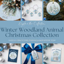Winter Woodland Animal Christmas Collection