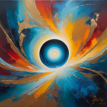 Abstract Zen Style Canvas