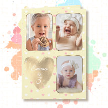 Photo Collage Birthday Cards