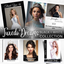 Tuxedo Dreams Black + White Pageant Essentials