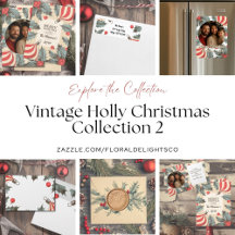 Vintage Holly Christmas Collection 