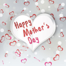 Mother's Day Folded Paper Heart