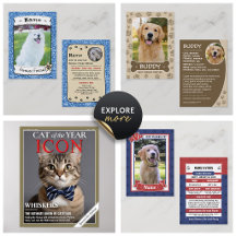 Pet Trading Cards & Dog Gifts 🐶🐕🦜
