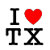 I Blank Texas