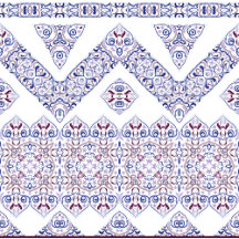 Lilac arabic pattern