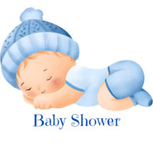 Blue Baby Shower, Baby Boy Shower