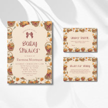 Pumpkin Basket   Baby Shower