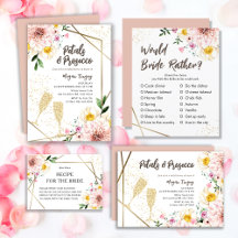 Petals & Prosecco   Pink Floral Bridal Shower