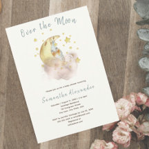 Over The Moon Baby Shower