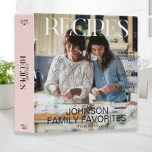 Recipe Binders & Notebooks