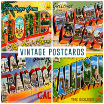 Greetings Vintage Postcards
