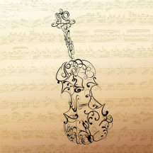 Line Drawn Wearable Violins 