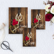 Roses, Horse Bit & Barn Wood Western Wedding 