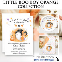 Halloween - A Little Boo Orange