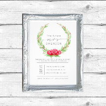 Rose & Vine Watercolor