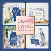 Something Blue Baby Shower Collection