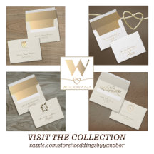 Best Faux Gold Foil Wedding Envelopes