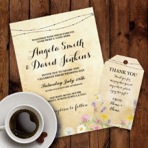 Wild Flower Rustic Collection