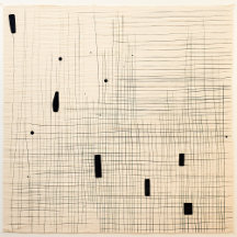 Japandi Abstract Art