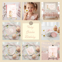Fairy Garden Girl Birthday Party 