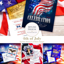 4th of July Invitations