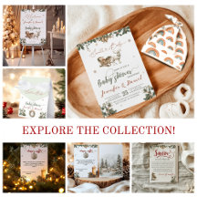 Santa Baby Christmas Winter Baby Shower