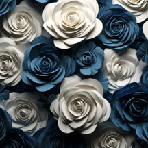 Assiettes en carton Fleur Séries 1