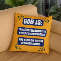 Text on Pillow