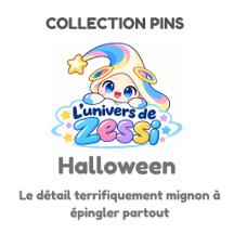 Collection Pins d'Halloween - Zessi