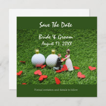 Golf Wedding Cards, Gifts and  Party Supplies