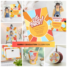 Graduation Sunray Kindergarten Party Theme