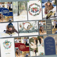 Christmas Cards with Luxury Foil