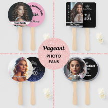 Pageant Fan Wavers - Photo Fans