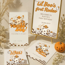 Lil' Boo's Rodeo: Spooky Halloween Birthday