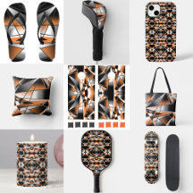 Orange Gradient Color Fill Mechanical Design