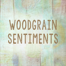 Woodgrain Beach-Inspired Handmade Sentiments