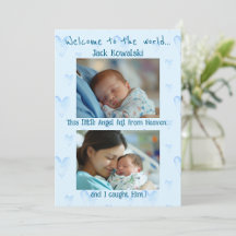Newborn Arrival Announcement Notices