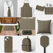 Sepia Tone Hypnotic Diamond Modern Pop Art 