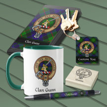 Clan Gunn Tartan and Crest Collection