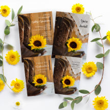 Country Sunflower Western Quinceañera