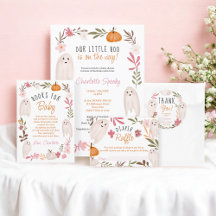 Halloween little boo Ghosts Cute baby shower